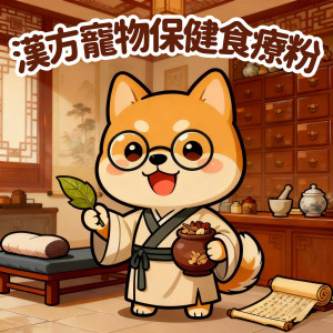 漢方寵物保健食療粉 Pet health supplement powder